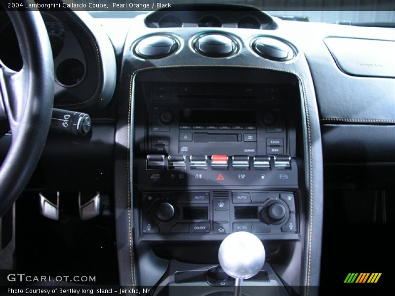 Pearl Orange / Black 2004 Lamborghini Gallardo Coupe