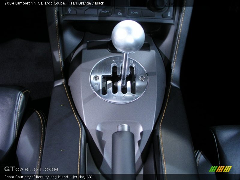 Pearl Orange / Black 2004 Lamborghini Gallardo Coupe