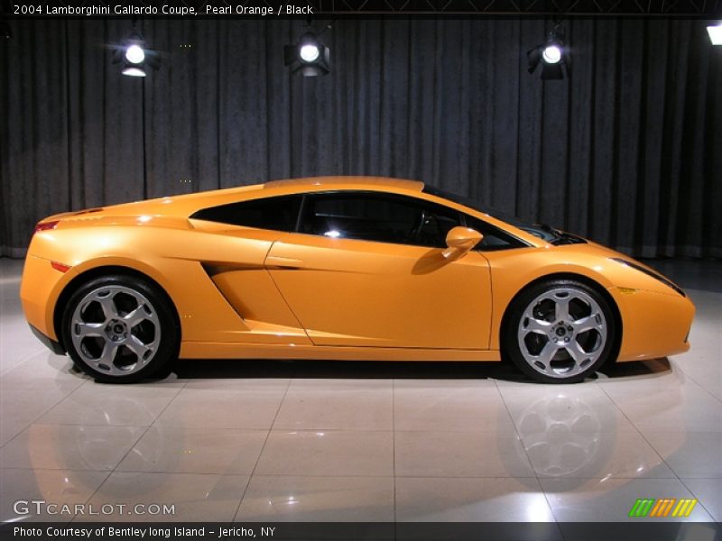 Pearl Orange / Black 2004 Lamborghini Gallardo Coupe