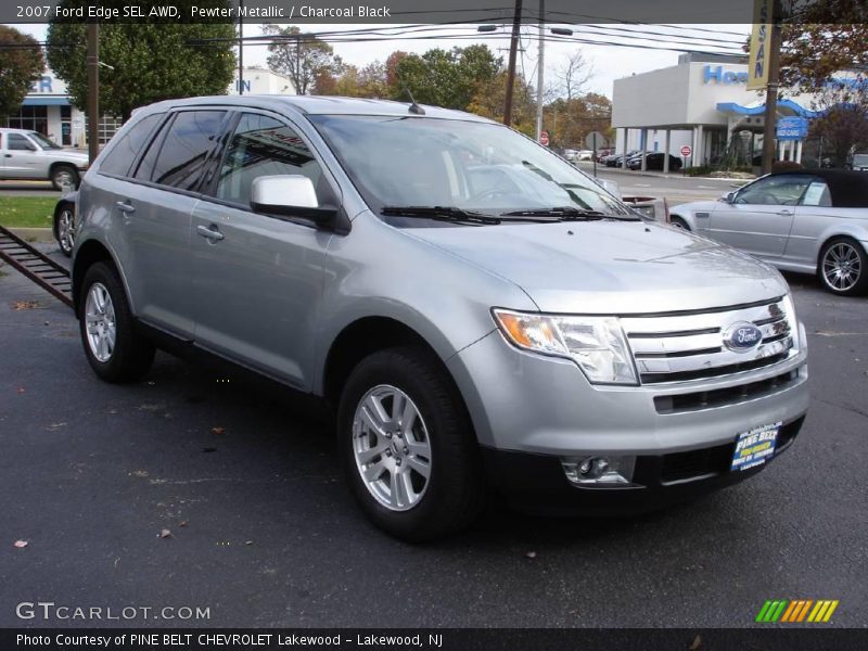 Pewter Metallic / Charcoal Black 2007 Ford Edge SEL AWD