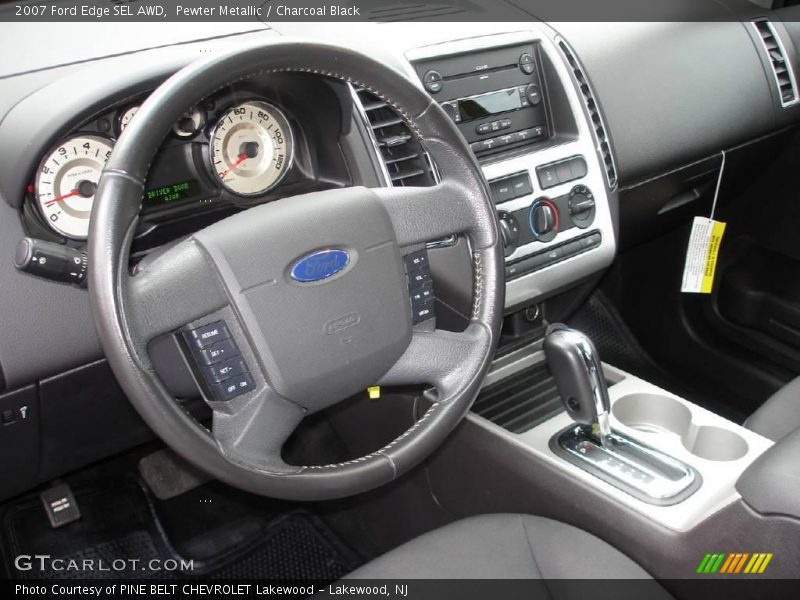 Pewter Metallic / Charcoal Black 2007 Ford Edge SEL AWD