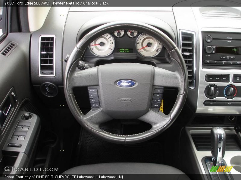 Pewter Metallic / Charcoal Black 2007 Ford Edge SEL AWD