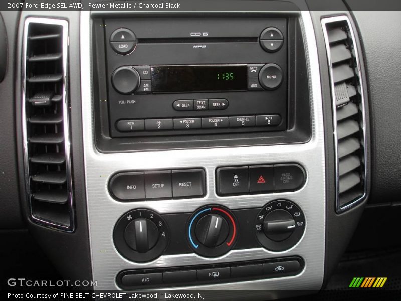 Pewter Metallic / Charcoal Black 2007 Ford Edge SEL AWD