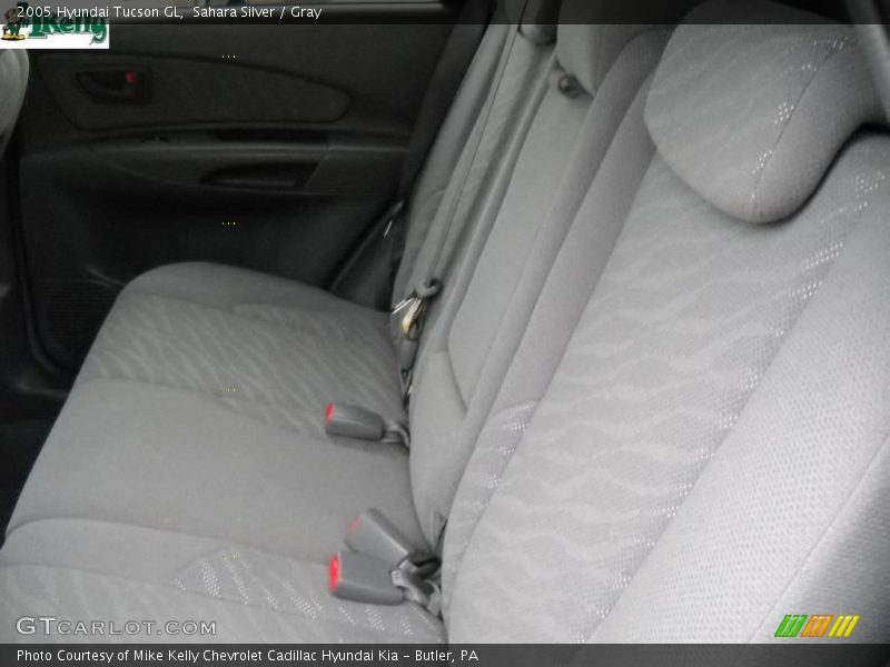Sahara Silver / Gray 2005 Hyundai Tucson GL