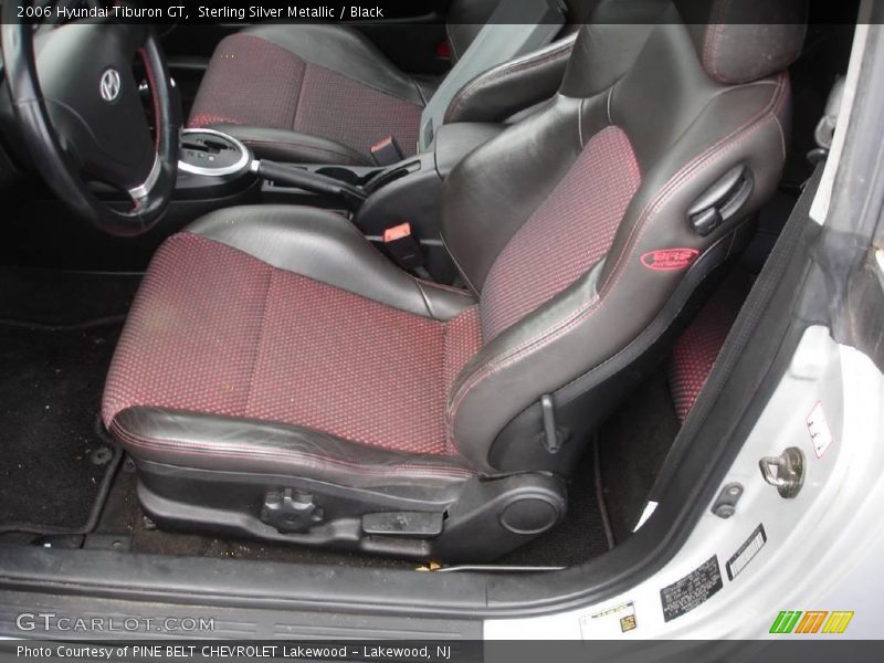 Sterling Silver Metallic / Black 2006 Hyundai Tiburon GT