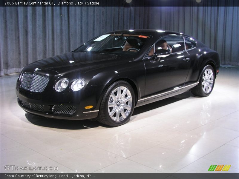 Diamond Black / Saddle 2006 Bentley Continental GT