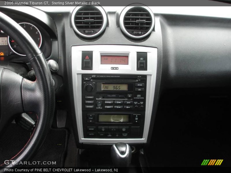Sterling Silver Metallic / Black 2006 Hyundai Tiburon GT