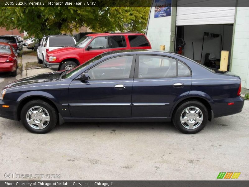 Monarch Blue Pearl / Gray 2005 Suzuki Verona S