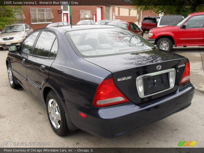 Monarch Blue Pearl / Gray 2005 Suzuki Verona S