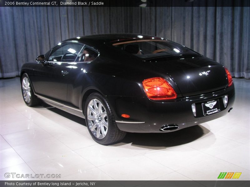 Diamond Black / Saddle 2006 Bentley Continental GT