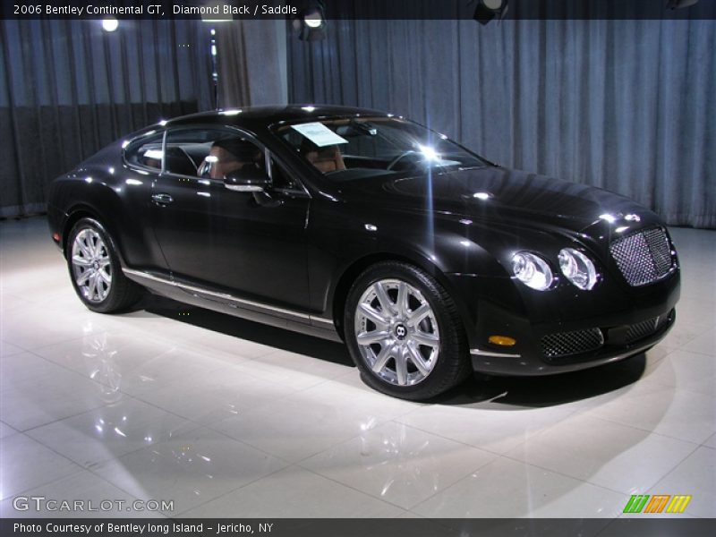 Diamond Black / Saddle 2006 Bentley Continental GT