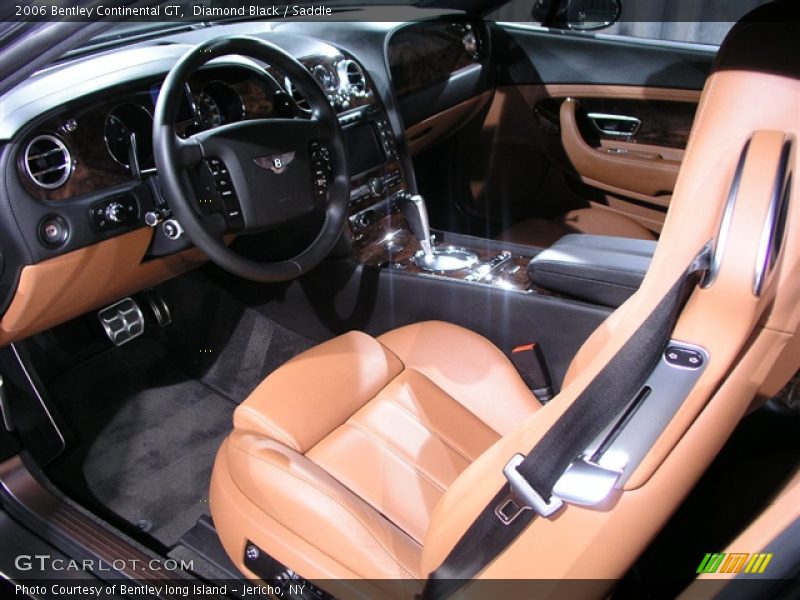 Diamond Black / Saddle 2006 Bentley Continental GT