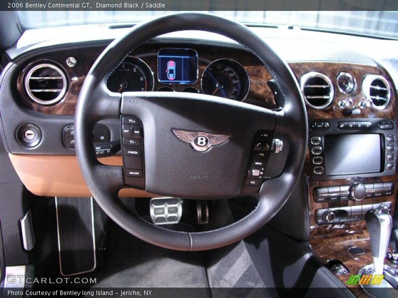 Diamond Black / Saddle 2006 Bentley Continental GT