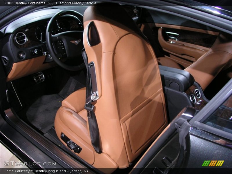 Diamond Black / Saddle 2006 Bentley Continental GT