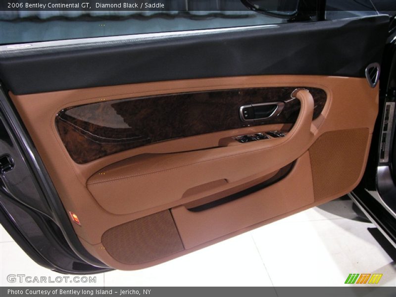 Diamond Black / Saddle 2006 Bentley Continental GT