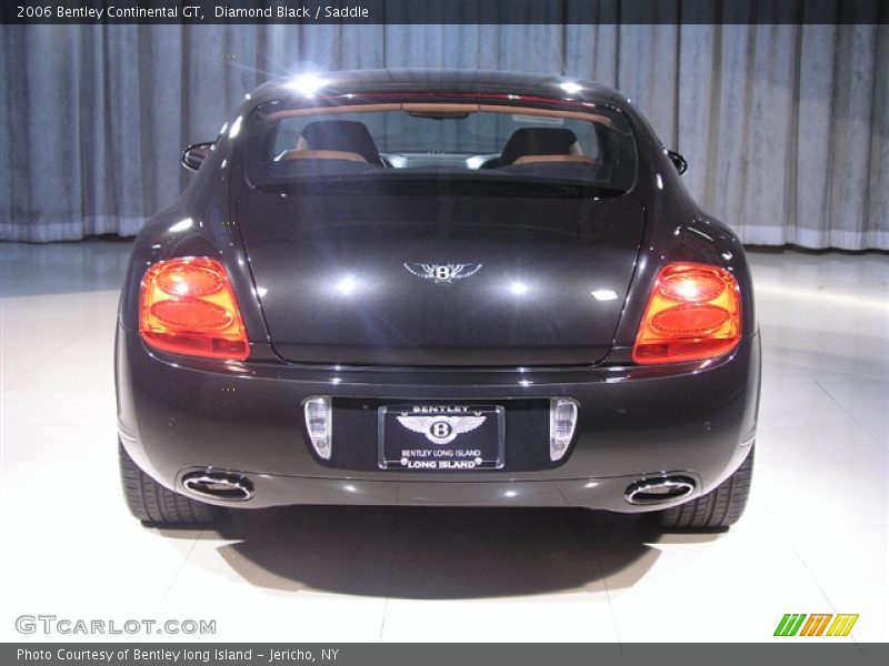 Diamond Black / Saddle 2006 Bentley Continental GT