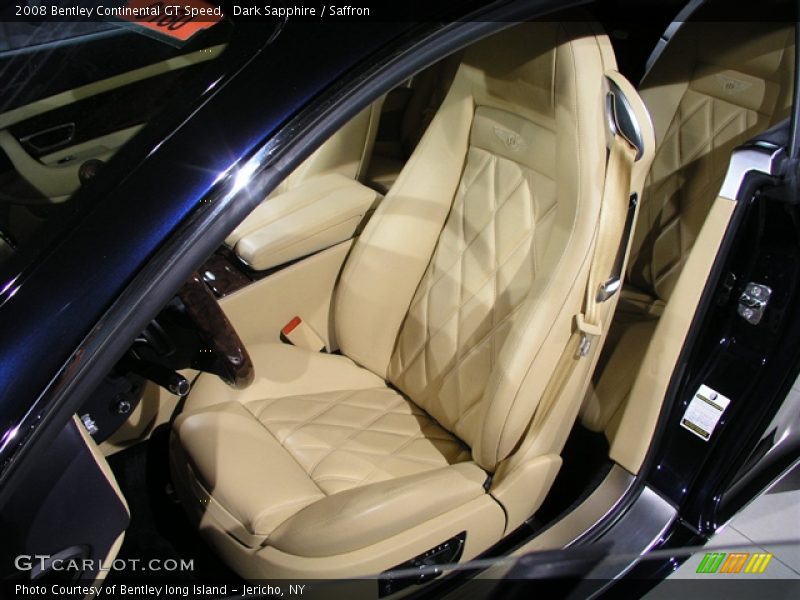 Dark Sapphire / Saffron 2008 Bentley Continental GT Speed