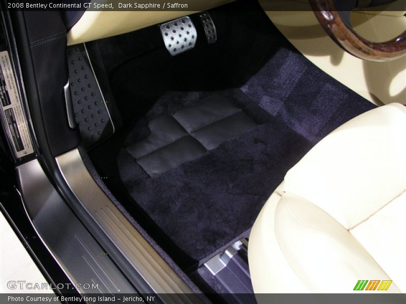Dark Sapphire / Saffron 2008 Bentley Continental GT Speed