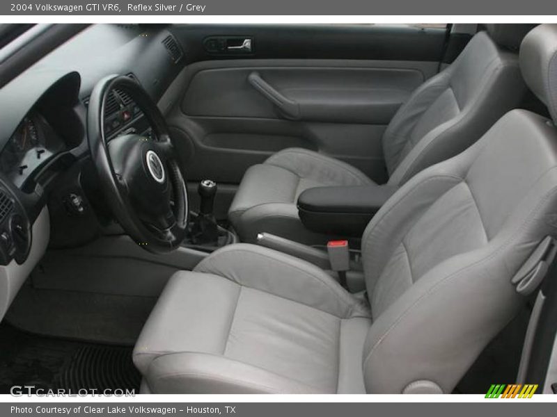 Reflex Silver / Grey 2004 Volkswagen GTI VR6