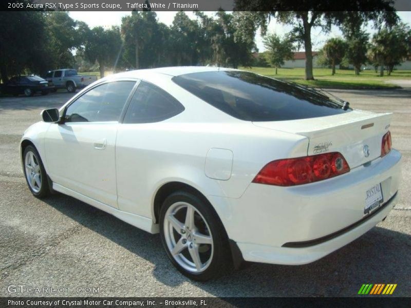 Taffeta White / Titanium 2005 Acura RSX Type S Sports Coupe