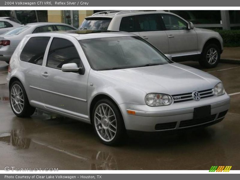 Reflex Silver / Grey 2004 Volkswagen GTI VR6