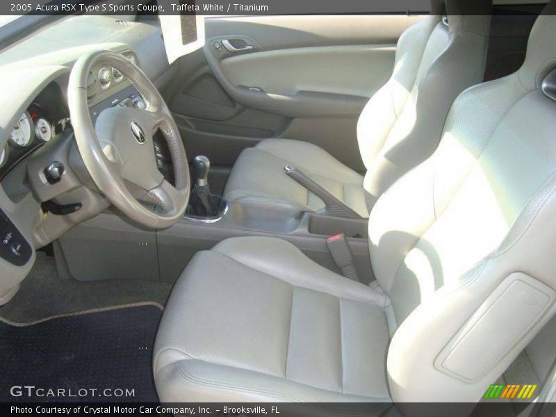 Taffeta White / Titanium 2005 Acura RSX Type S Sports Coupe