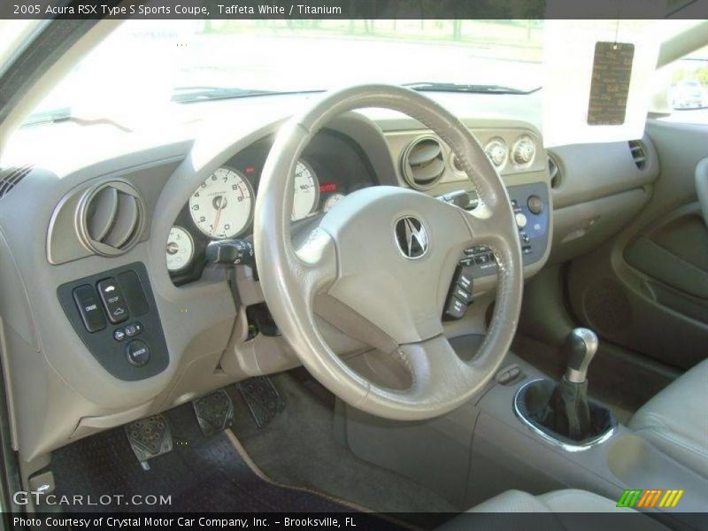Taffeta White / Titanium 2005 Acura RSX Type S Sports Coupe
