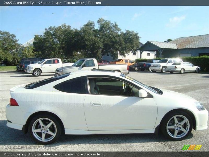Taffeta White / Titanium 2005 Acura RSX Type S Sports Coupe