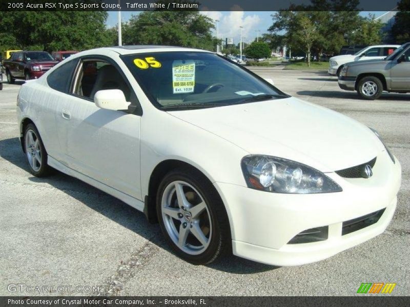 Taffeta White / Titanium 2005 Acura RSX Type S Sports Coupe