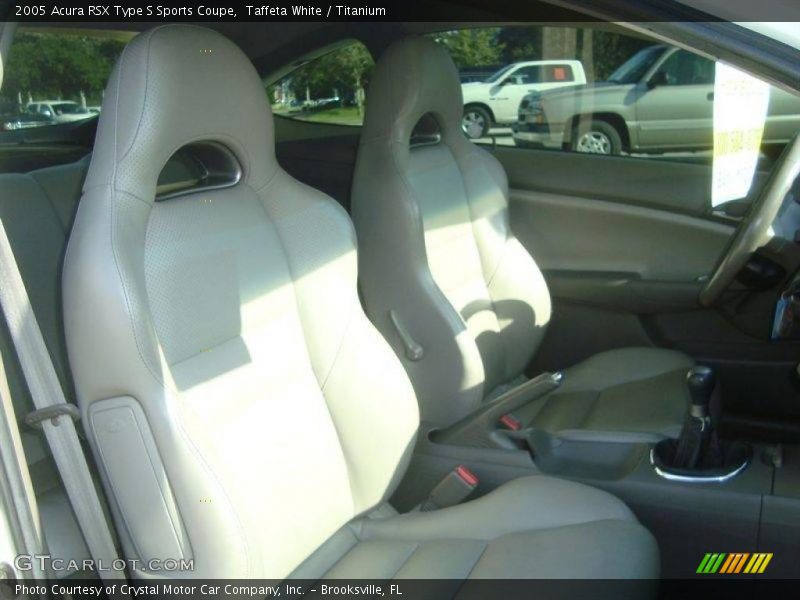 Taffeta White / Titanium 2005 Acura RSX Type S Sports Coupe