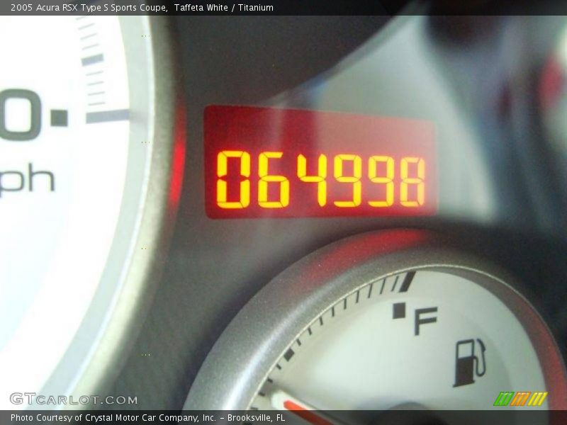 Taffeta White / Titanium 2005 Acura RSX Type S Sports Coupe