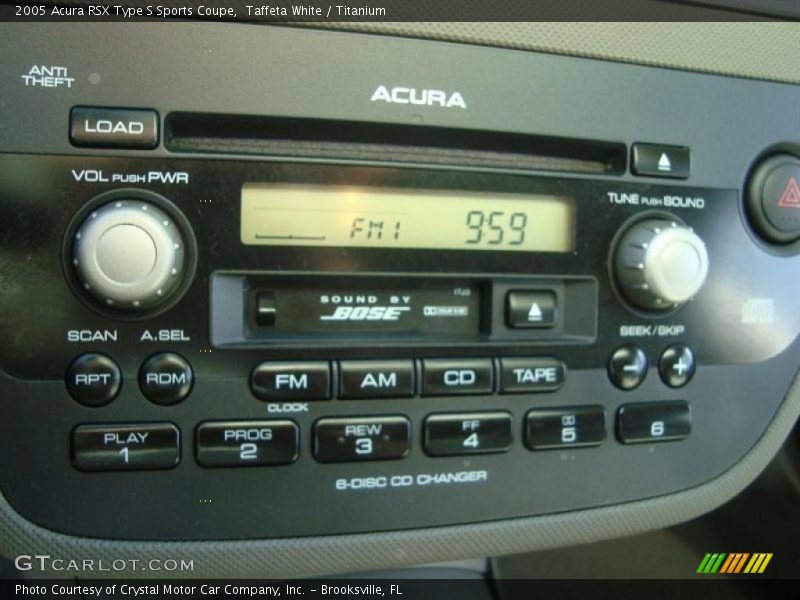 Taffeta White / Titanium 2005 Acura RSX Type S Sports Coupe