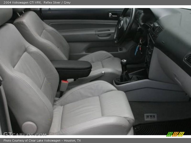Reflex Silver / Grey 2004 Volkswagen GTI VR6