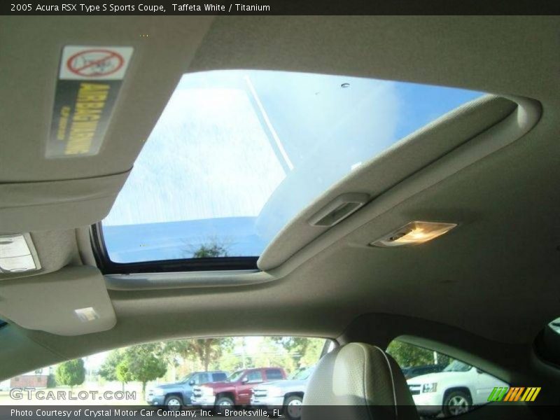 Taffeta White / Titanium 2005 Acura RSX Type S Sports Coupe