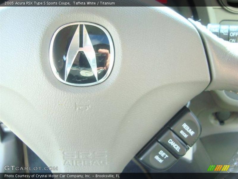 Taffeta White / Titanium 2005 Acura RSX Type S Sports Coupe