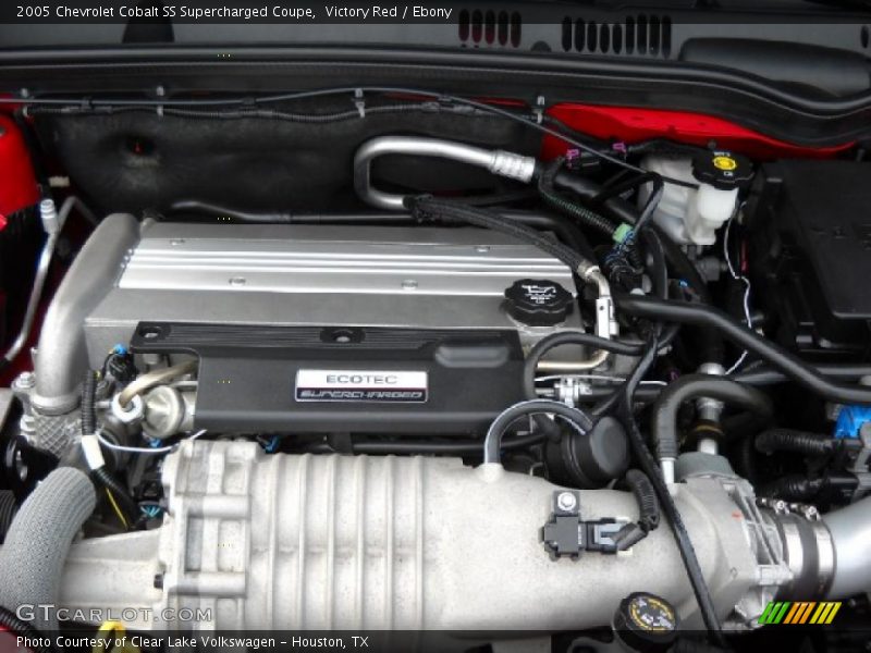 Victory Red / Ebony 2005 Chevrolet Cobalt SS Supercharged Coupe