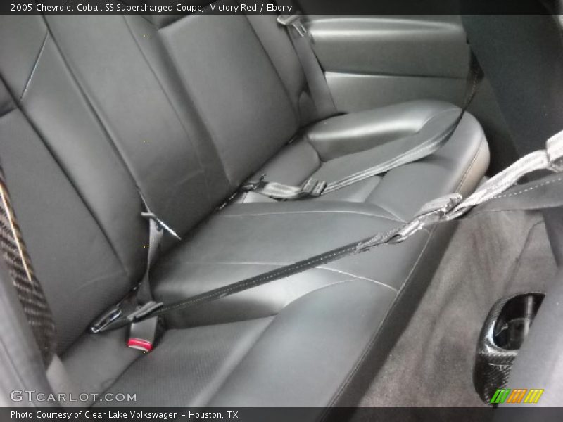 Victory Red / Ebony 2005 Chevrolet Cobalt SS Supercharged Coupe