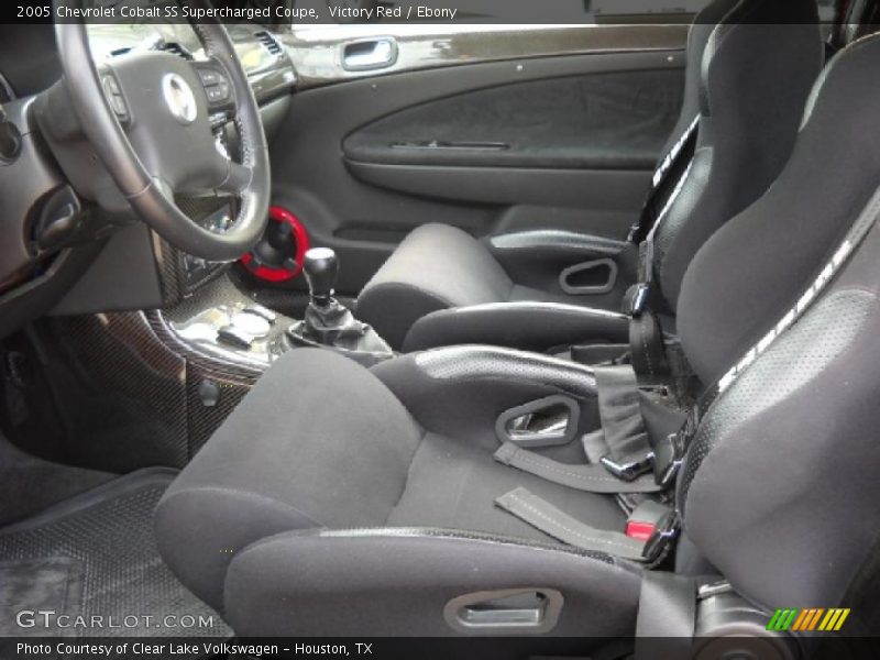Victory Red / Ebony 2005 Chevrolet Cobalt SS Supercharged Coupe