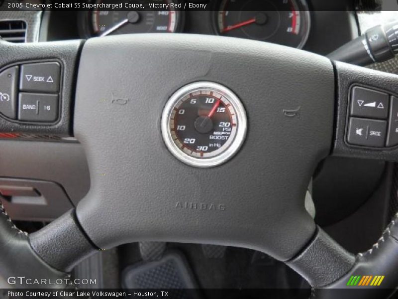 Victory Red / Ebony 2005 Chevrolet Cobalt SS Supercharged Coupe