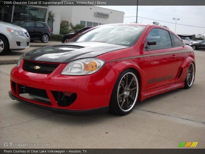 Victory Red / Ebony 2005 Chevrolet Cobalt SS Supercharged Coupe