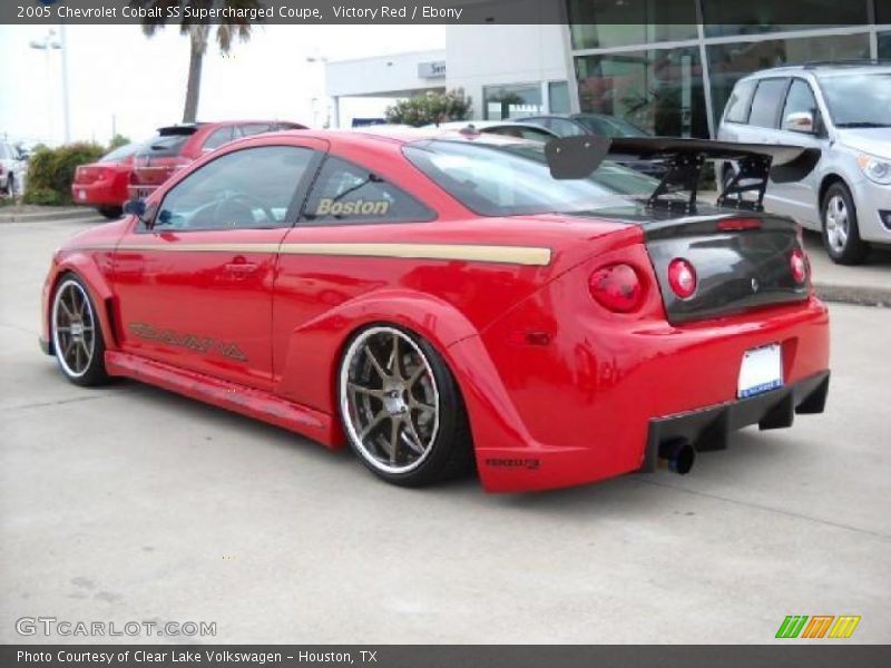 Victory Red / Ebony 2005 Chevrolet Cobalt SS Supercharged Coupe