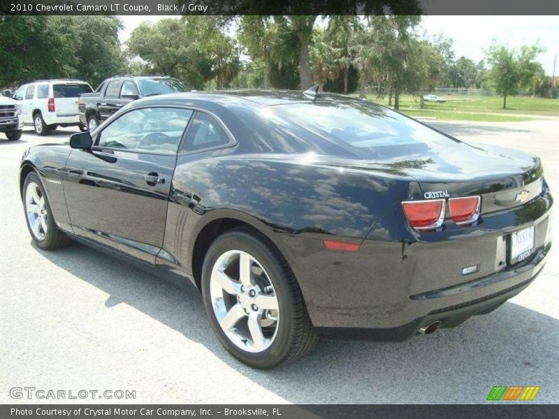 Black / Gray 2010 Chevrolet Camaro LT Coupe