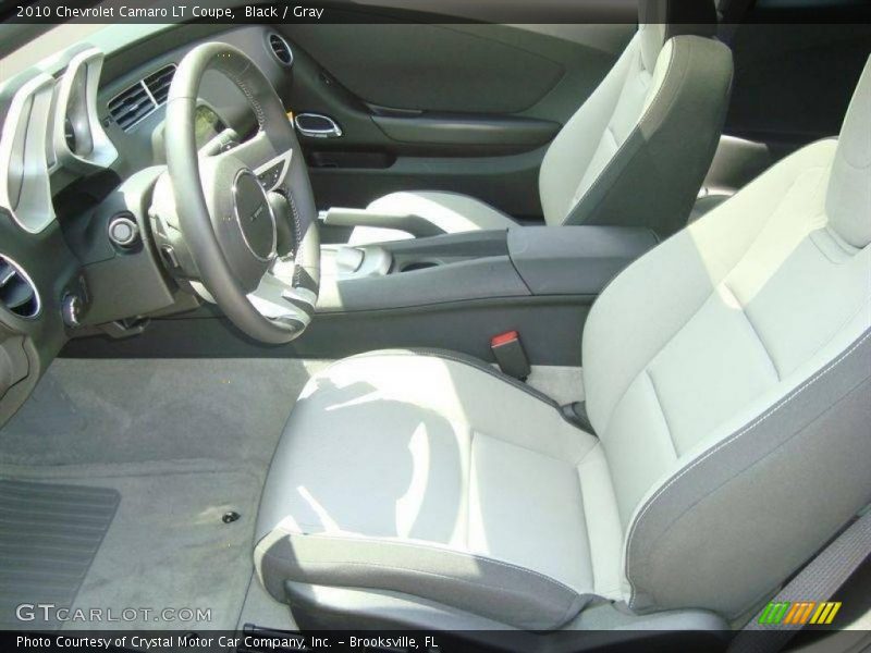 Black / Gray 2010 Chevrolet Camaro LT Coupe