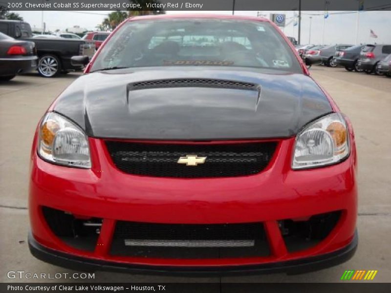 Victory Red / Ebony 2005 Chevrolet Cobalt SS Supercharged Coupe