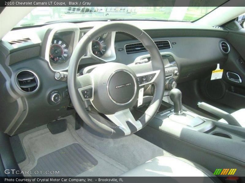 Black / Gray 2010 Chevrolet Camaro LT Coupe