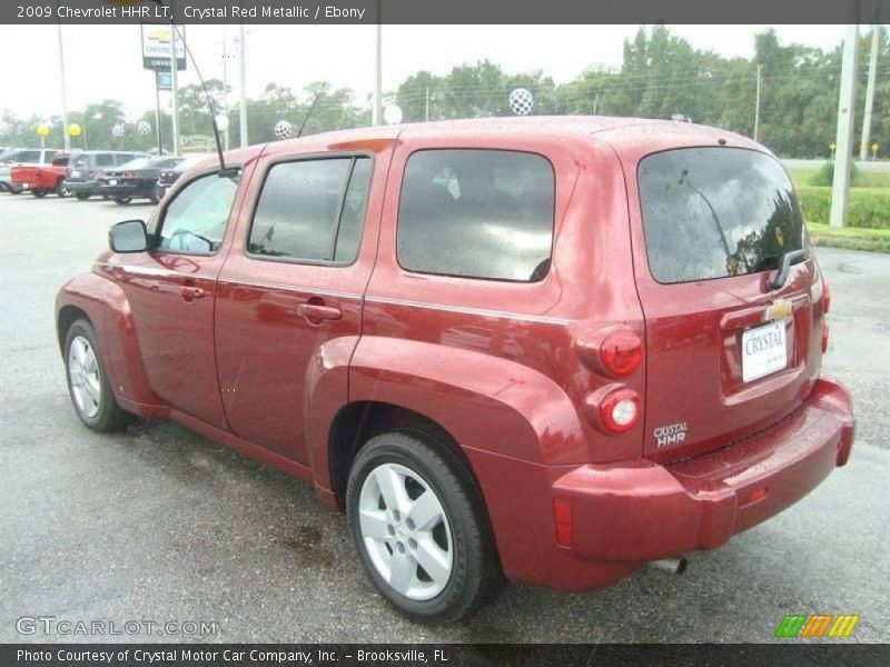 Crystal Red Metallic / Ebony 2009 Chevrolet HHR LT