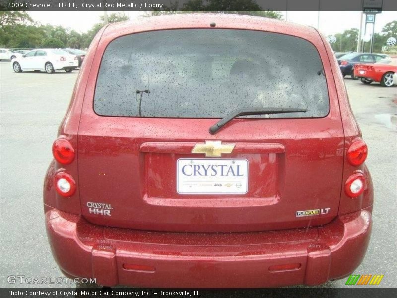Crystal Red Metallic / Ebony 2009 Chevrolet HHR LT