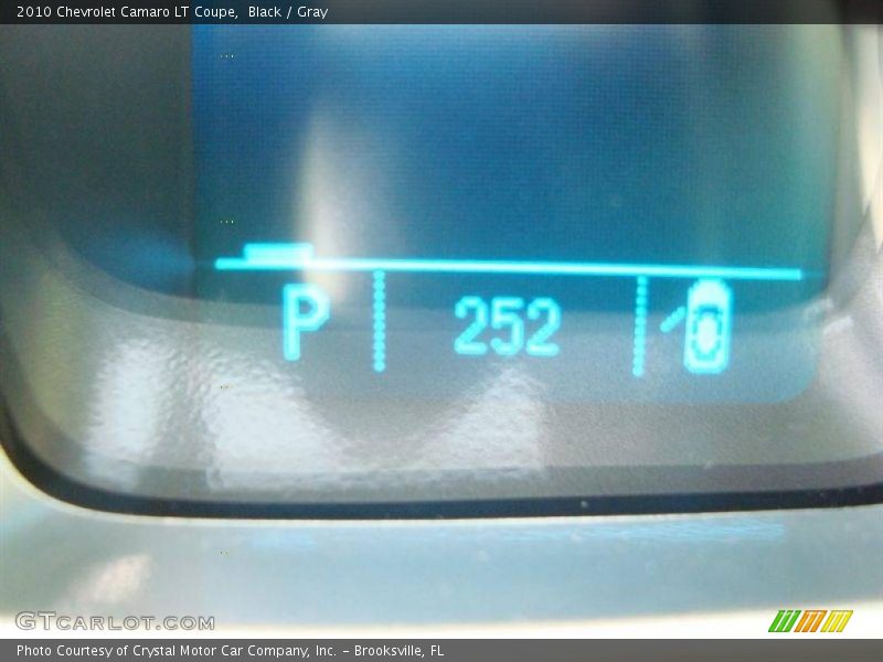 Black / Gray 2010 Chevrolet Camaro LT Coupe