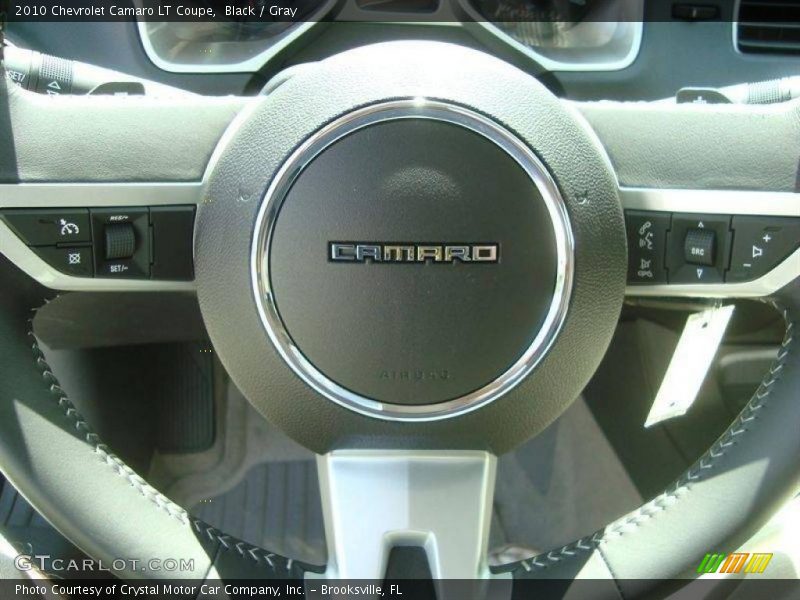 Black / Gray 2010 Chevrolet Camaro LT Coupe
