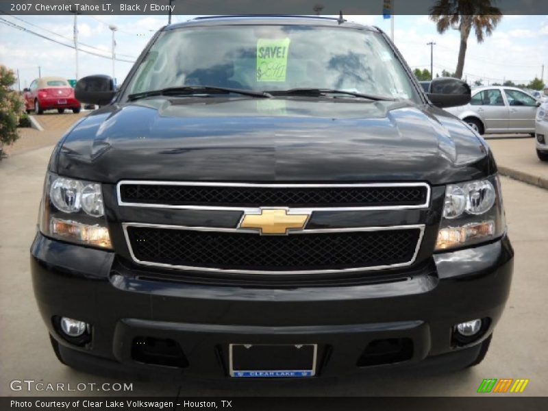 Black / Ebony 2007 Chevrolet Tahoe LT